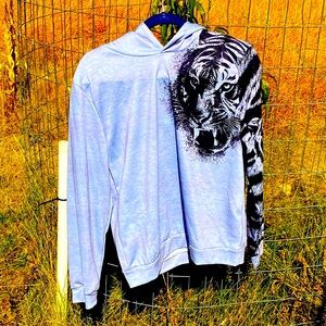 Tiger hoodie for kids by SHEIN. 13-14 years old